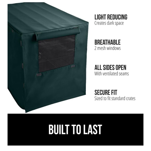 GORILLA GRIP Dog Crate Cover - Picture 3 of 7